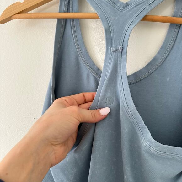 Lululemon Cool Racerback II *Nulu in Washed Tempest Blue 10 - Picture 5 of 5